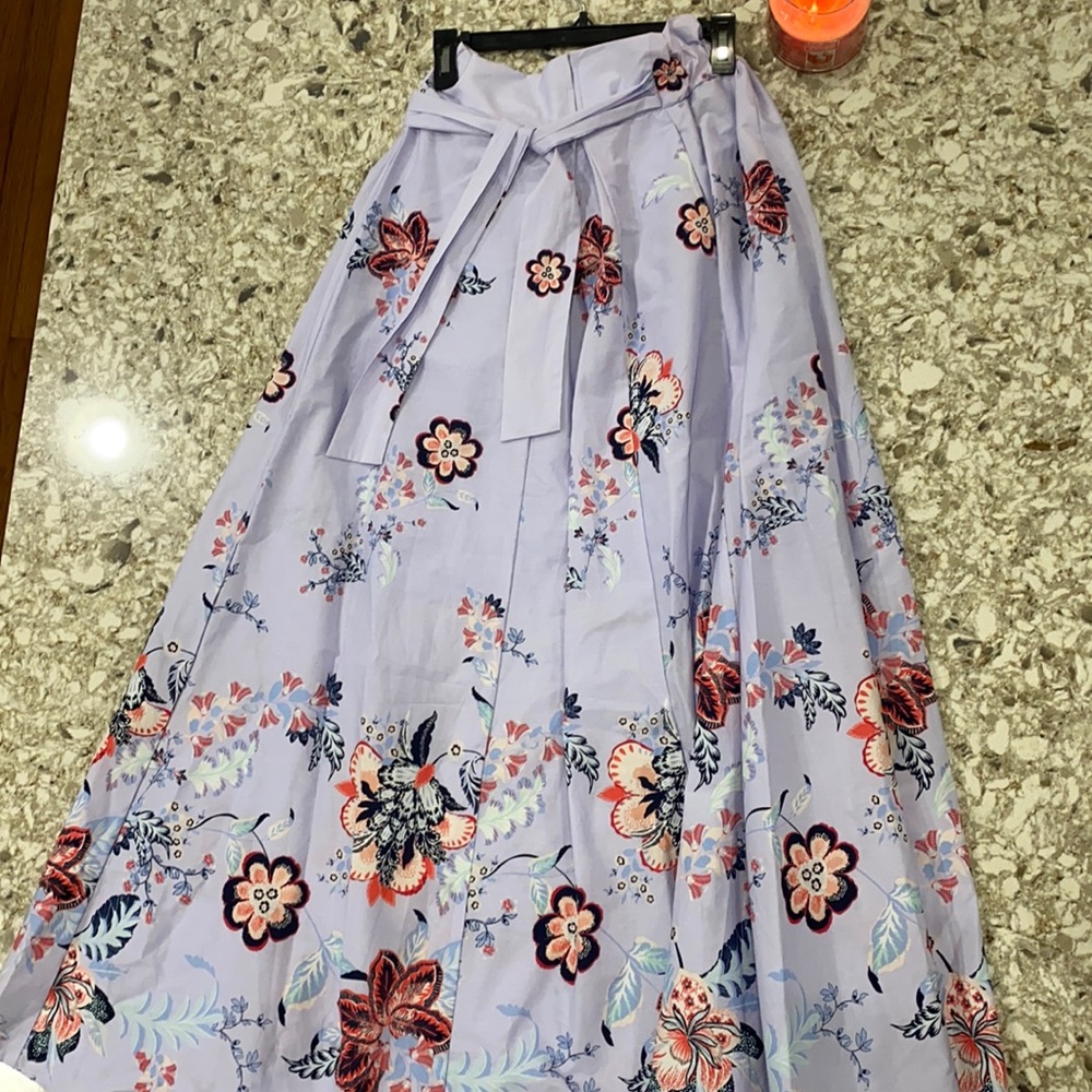 Long high wasted beautiful floral skirt